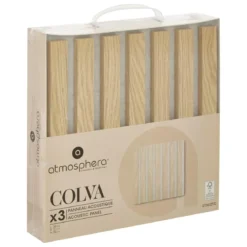 PANNEAU COLVA BEIGE 30X30CM X3 PIECES