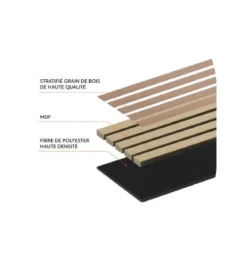 PANNEAU DECO COLVA CLAIR 240X60CM
