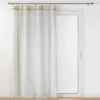 PANNEAU OEILLETS BOIS 140X240CM TISSE ET FANTAISIE MILEO LIN