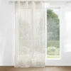 PANNEAU OEILLETS 140X240CM VOILE SABLE MAISSA