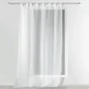 PANNEAU PASSANTS 135X240CM VOILE UNI VOILINE BLANC