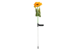 PANNEAU SOLAIRE LED CHANGEMENT COULEUR FORME FLEUR