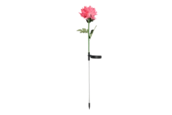 PANNEAU SOLAIRE LED CHANGEMENT COULEUR FORME FLEUR