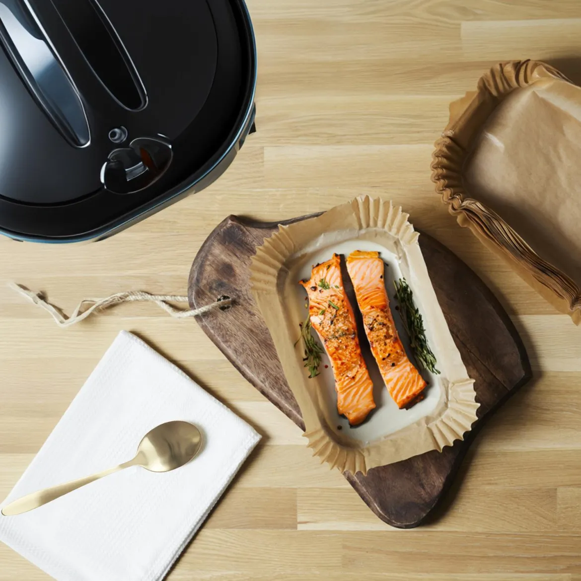 PAPIER CUISSON FRITEUSE A AIR X50 PIECES