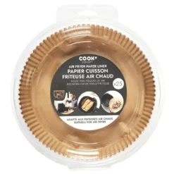 PAPIER DE CUISSON ROND FRITEUSE A AIR 20CM X25 PIECES