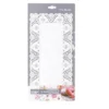 PAPIER DENTELLE 17X34CM BLANC X12PCS
