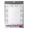 PAPIER DENTELLE 30X40CM BLANC X12PCS