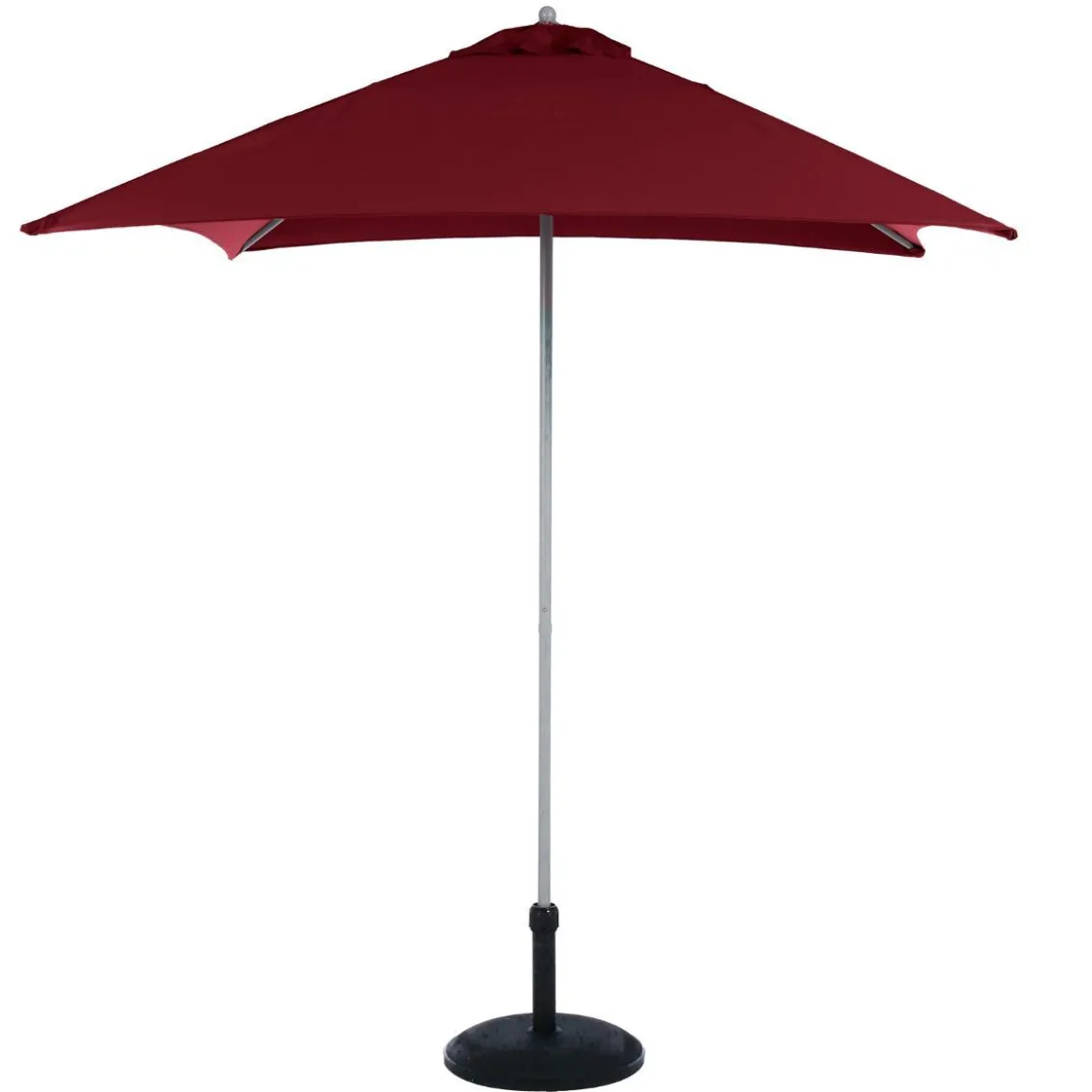 PARASOL ANZIO 2X2M BORDEAUX