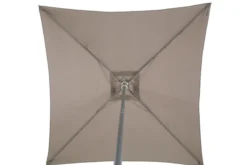 PARASOL ANZIO 2X2M TAUPE