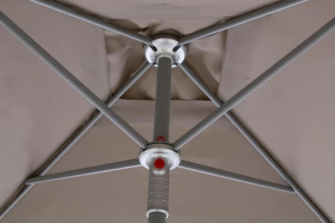 PARASOL ANZIO 2X2M TAUPE