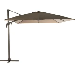 PARASOL DECENTRE ELEA 3X4M INCLINABLE NOISETTE