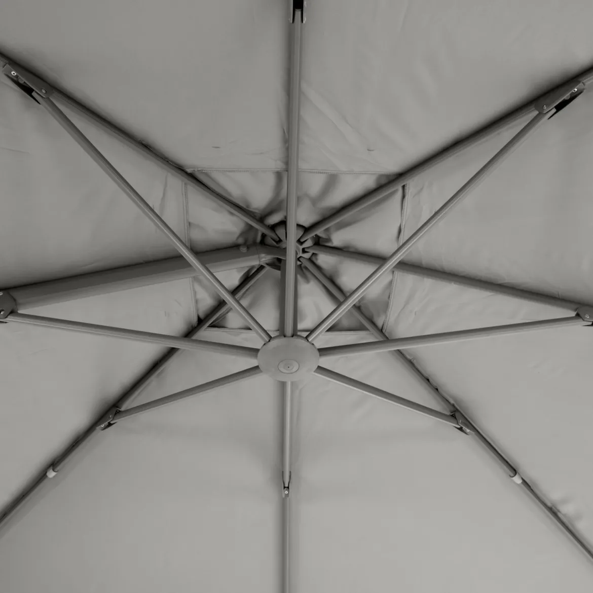 PARASOL DECENTRE ELEA 3X4M INCLINABLE ARDOISE