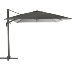 PARASOL DECENTRE ELEA 3X4M INCLINABLE ARDOISE