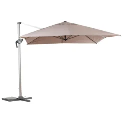 PARASOL DECENTRE EQUADOR 4X3M TAUPE