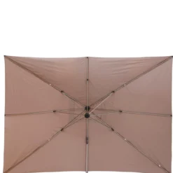PARASOL DECENTRE EQUADOR 4X3M TAUPE