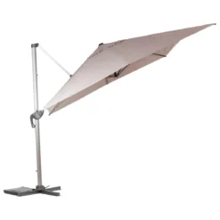 PARASOL DECENTRE EQUADOR 4X3M TAUPE