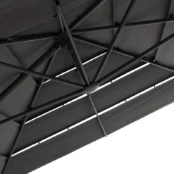 PARASOL DECENTRE MELHIA 4X3M MULTI TOILE ANTHRACITE