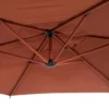 PARASOL DECENTRE 3M MANOA ACAJOU