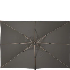 PARASOL DECENTRE SOLY 3X4M HONEY CHARBON