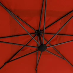 PARASOL DECENTRE 2.5X2.5M MANOA AMBRE
