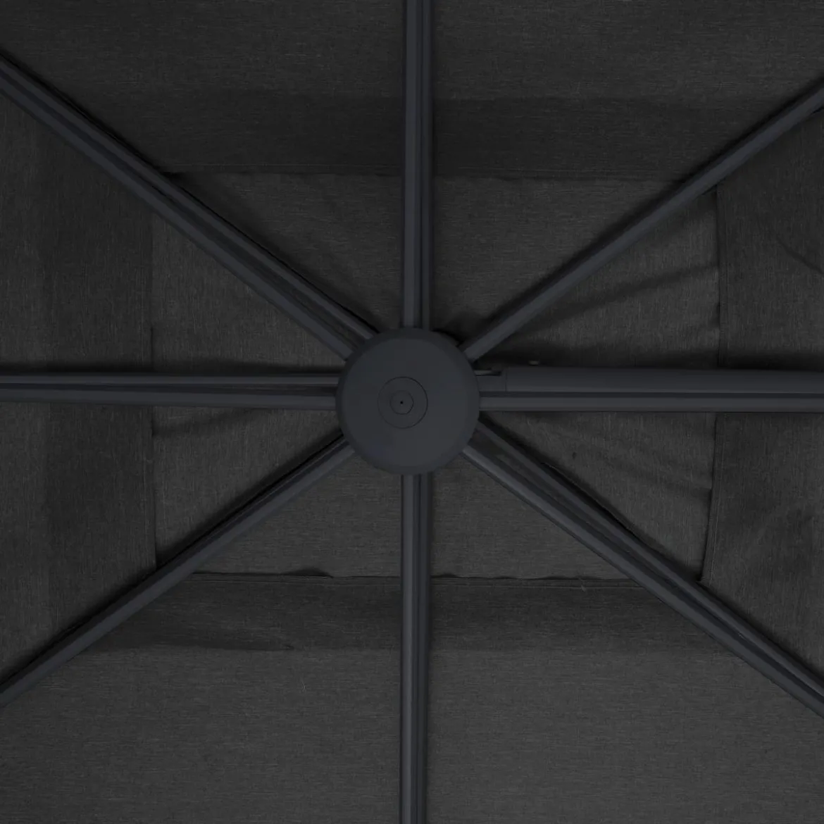 PARASOL MELHIA INVERSE 3X4M GRAPHITE