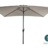 PARASOL RECTANGLE INCLINABLE ALUMINIUM 2X3M GREGE