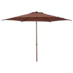PARASOL SOYA 2.7M ACAJOU