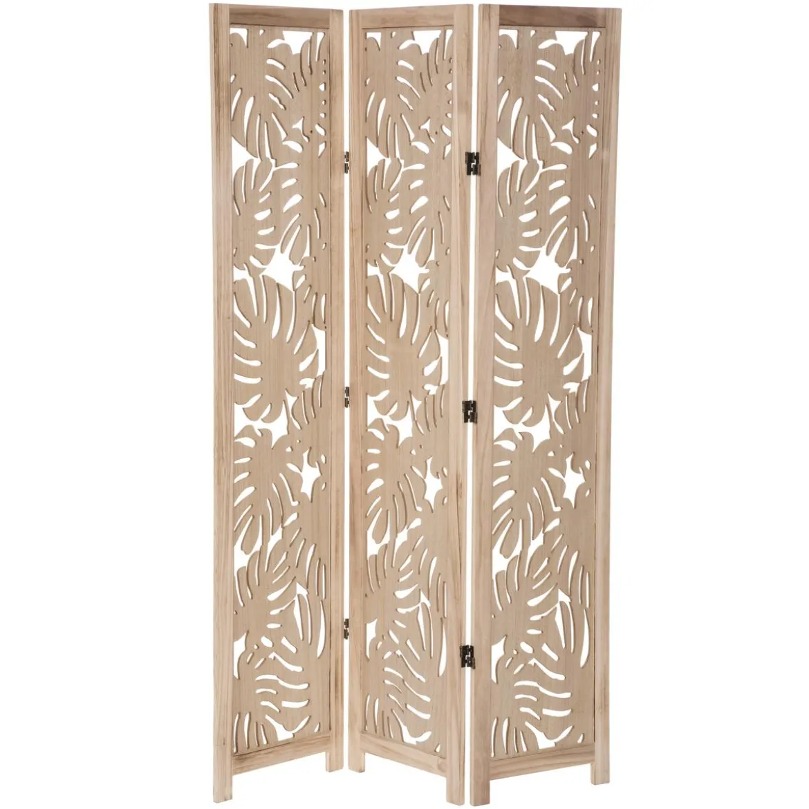 PARAVENT FEUILLE PALM NATUREL