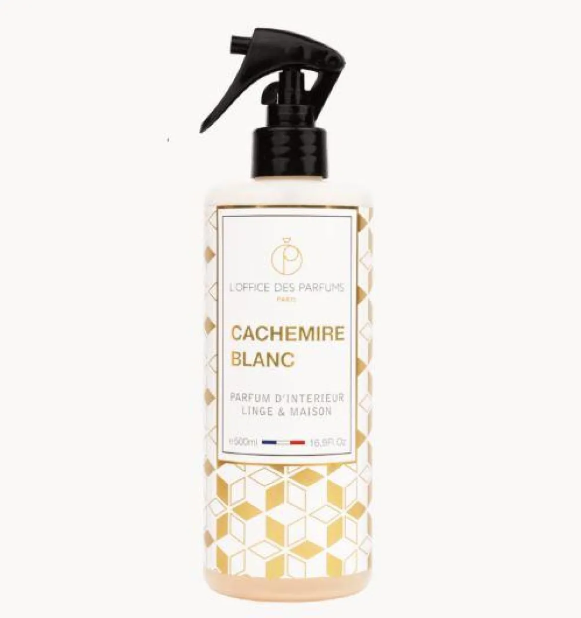 PARFUM INTERIEUR LINGE ET MAISON CACHEMIR BLANC 500ML