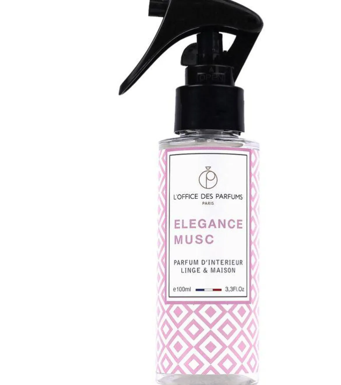 PARFUM INTERIEUR LINGE ET MAISON ELEGANCE MUSC 100ML