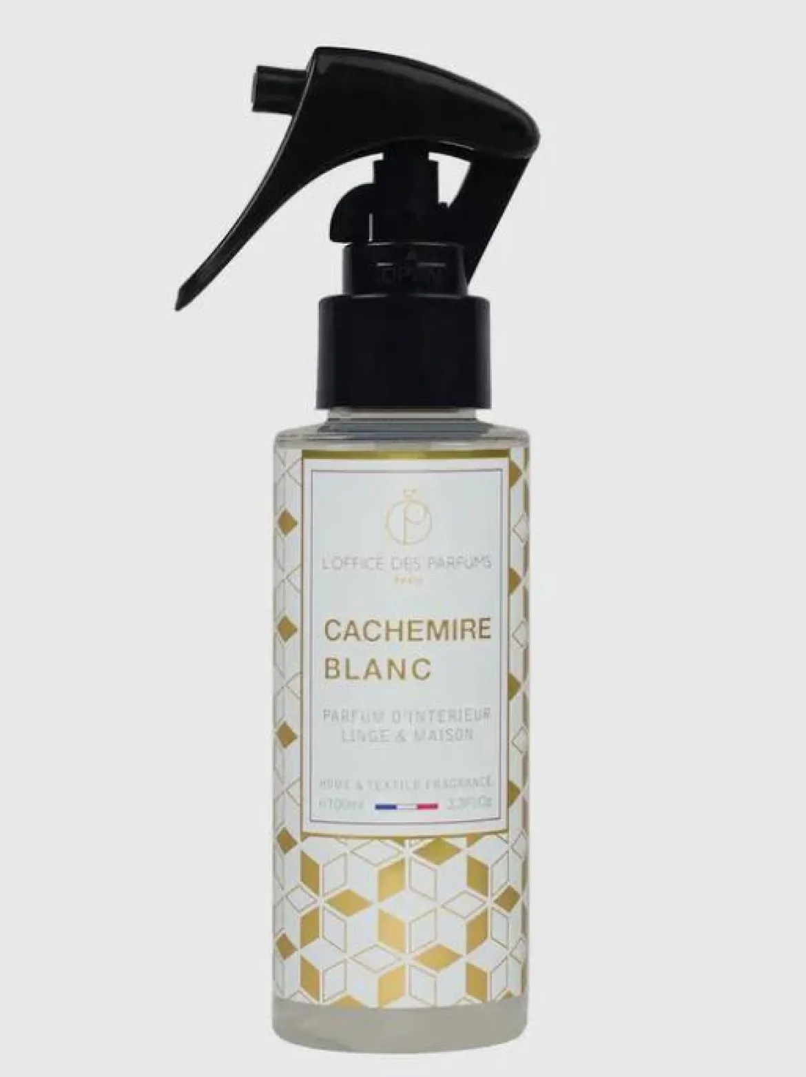 PARFUM INTERIEUR LINGE ET MAISON CACHEMIR BLANC 100ML