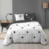 PARURE 3 P. 240X220CM MICROFIBRE IMPRIMEE ALLOVER SONATE