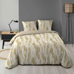 PARURE 3 P. 240X220CM MICROFIBRE IMPRIMEE ALLOVER KIM