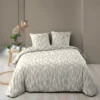 PARURE 3 PIECES 240X220CM IMPRIME 57 FILS ALLOVER MAREVA