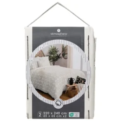 PARURE COTON DOBBY KAIN 240X220CM