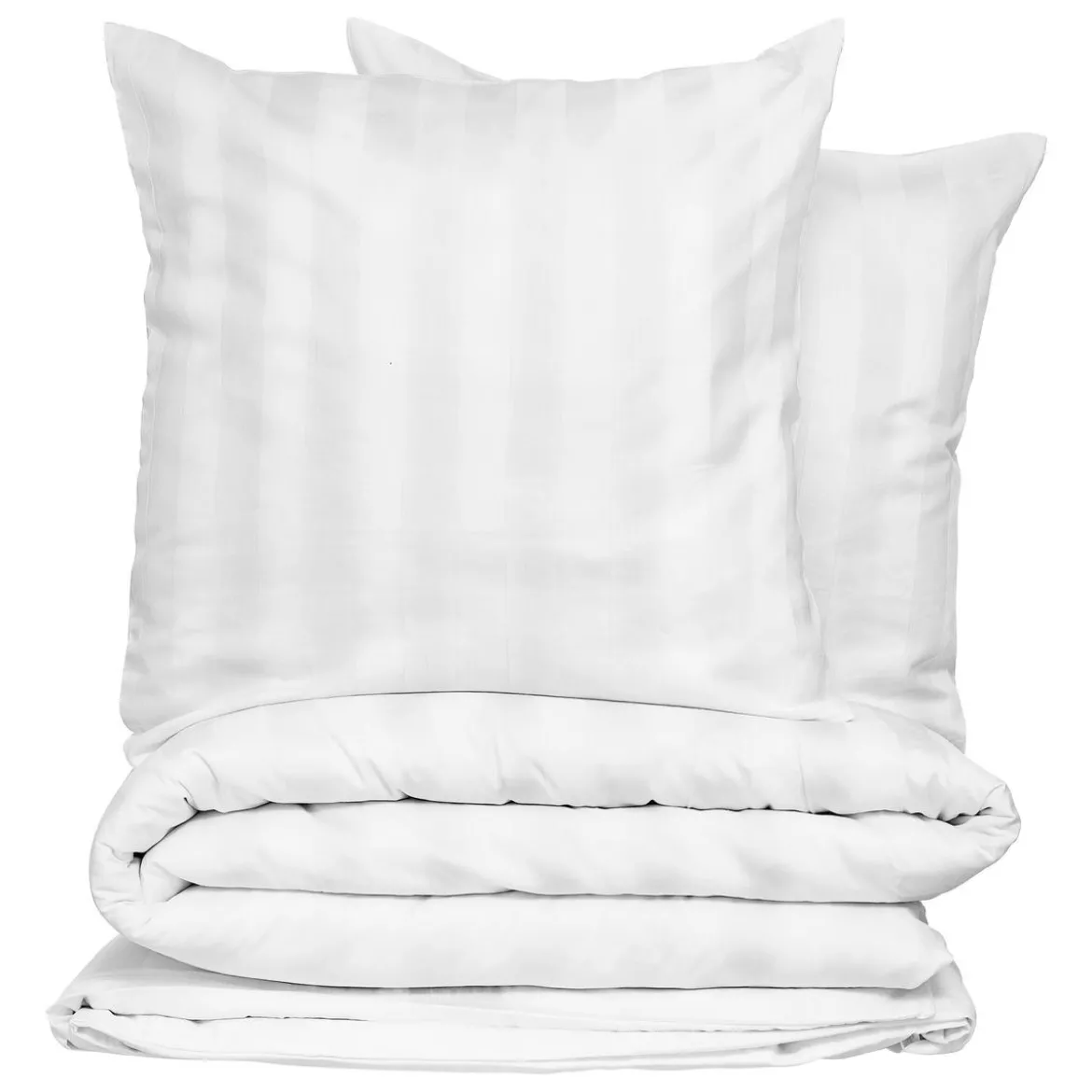 PARURE COTON SATIN BLANC 260X240CM