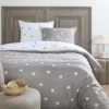 PARURE HOUSSE DE COUETTE CHARMY TAUPE 240X220CM