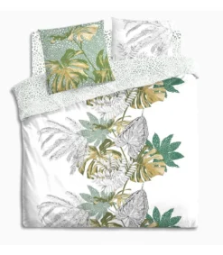 PARURE IMPRIMEE MONSTERA 240X220CM