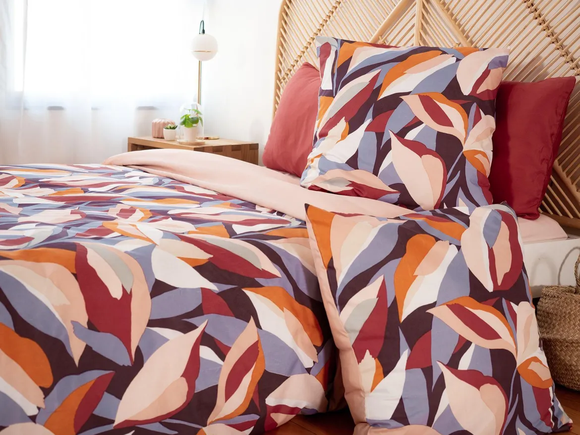 PARURE MICROFIBRE 220X240CM EXUBERANCE