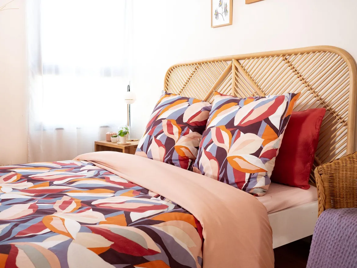 PARURE MICROFIBRE 220X240CM EXUBERANCE