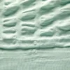 PARURE SEERSUCKER CELADON 240X220CM