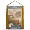 PARURE UNI PERCALE OCRE 260X240CM