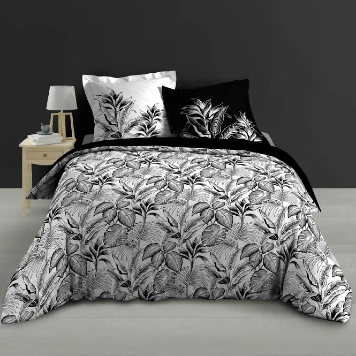 PARURE 260X240CM PERCALE IMPRIME 78 FILS ALLOVER CABANA