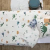 PARURE IMPRIME DINO 140X200CM