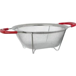 PASSOIRE MAILLE INOX ET PLASTIQUE 22CM