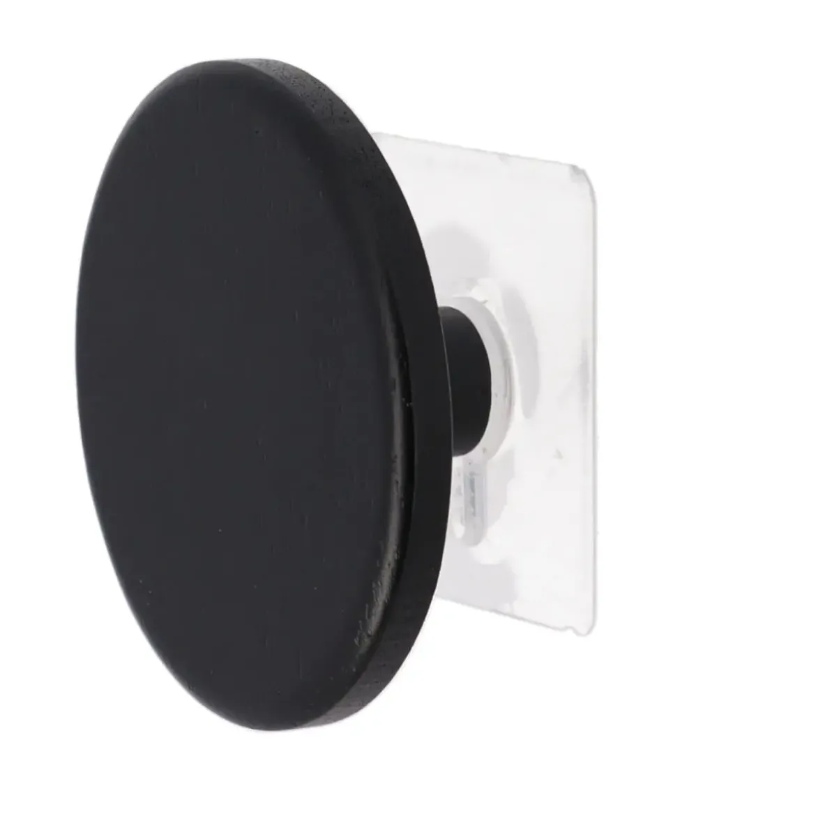 PATERE BAMBOU D.8.5CM PEINT SUR STICKER NOIR