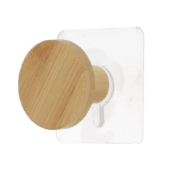 PATERE BAMBOU D.4.5CM SUR STICKER BAMBOU
