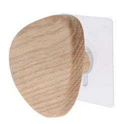 PATERE BOIS FORME GALET GRAND MODELE NATUREL