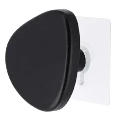 PATERE BOIS FORME GALET GRAND MODELE NOIR