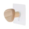 PATERE BOIS FORME GALET PETIT MODELE NATUREL